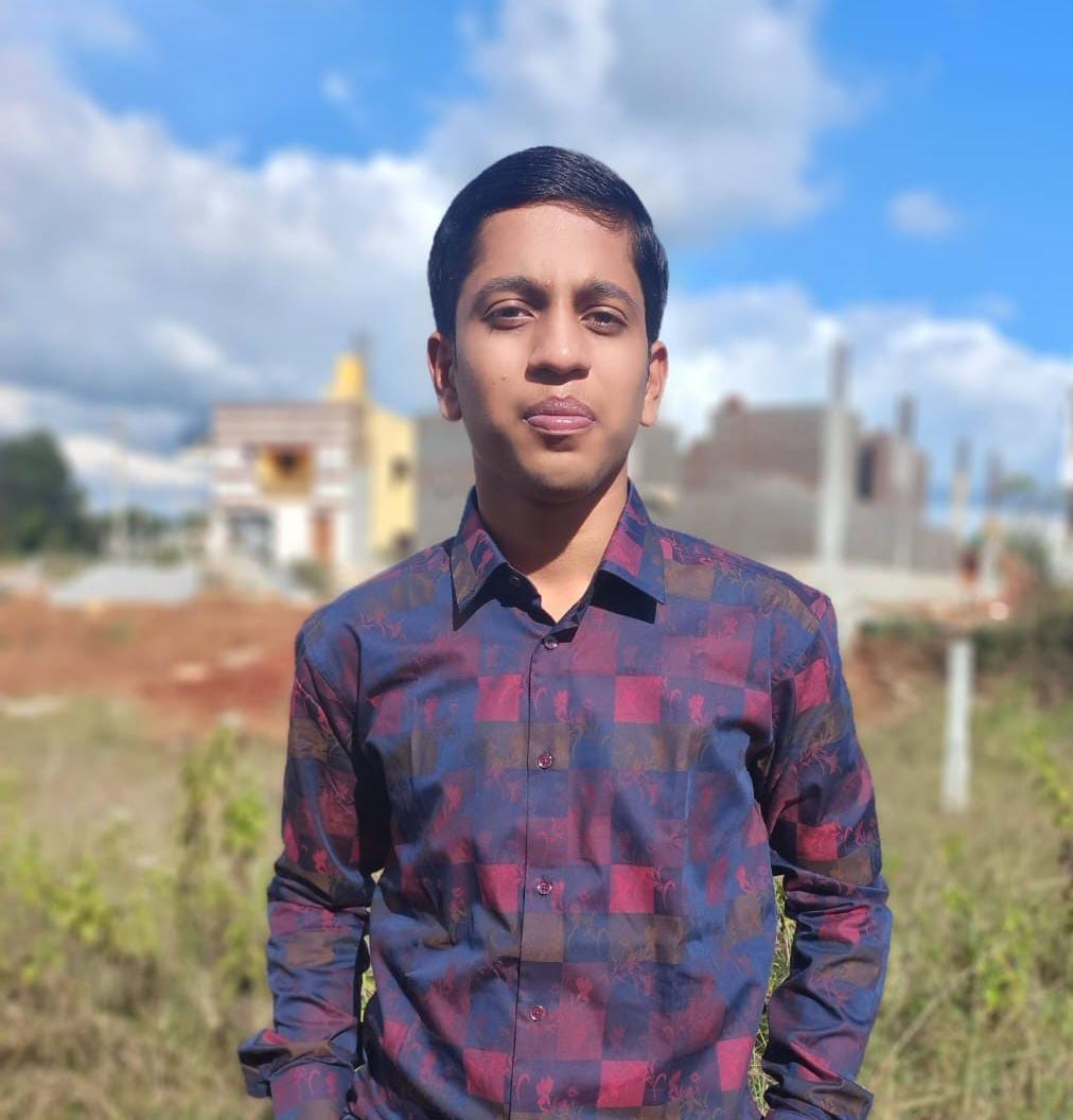 Portrait of Srujan N Hiremath, Full Stack Developer